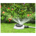 WHITE LINE 8-pattern turret sprinkler on base