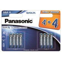 Panasonic Evolta батарейки LR03EGE/8B (4+4шт)