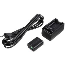 Sony battery + charger ACC-TRW