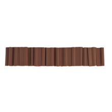 Clips for SOLID screen strips - brown