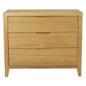 Sideboard CHAMBA 90x45xH75cm, oak
