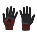 Gloves FLASH GRIP RED FULL latex, size 10
