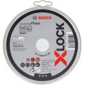 Cutting disc 125x1x22,23mm, Standard INOX, X-LOCK - 10pcs