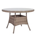 Table TOSCANA D110xH73cm, beige