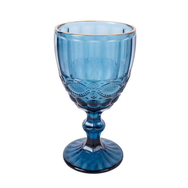 Wine goblet LUNA 300ml, blue