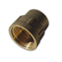 Reducing connector ¾" / ½" female BRASS