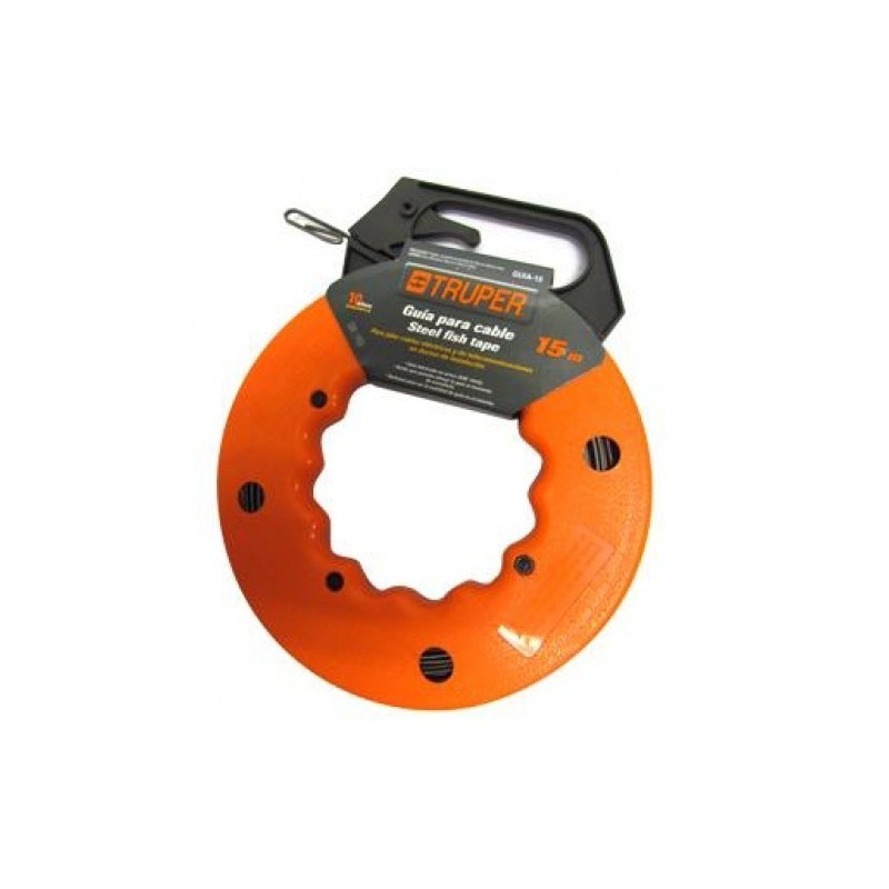 Steel fish tape on reel 15m Truper® Steel fish tape on reel 15m Truper®