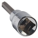 HEX long bit socket 10x100mm 1/2" Irimo blister