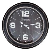 Wall clock GUSTAV D60cm, black
