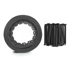 Lawn border set EASY BORDER 40mm, gray