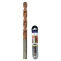 Metal drill bit FURIUS 10.0mm, Ti2CN FUSIO, HSS Fully Ground. Split point angle 135°, blister