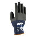 Safety gloves Uvex Phynomic Pro, blue, size 9