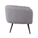 Armchair TUCKER grey