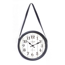 Platinet wall clock Strip (45564)