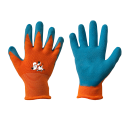 Gloves ORANGE latex, size 3