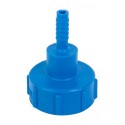 IBC adapter S60x6 Female x ½" hose tail