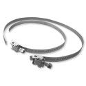 Stainless zip hose clamp W1, 60-215mm