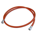 Propane-butane gas hose with fittings 2x3/8" female, 150cm