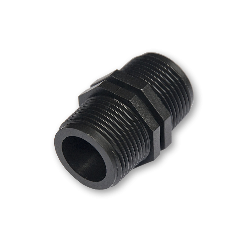 Coupler 2 x 1" male Coupler 2 x 1" male