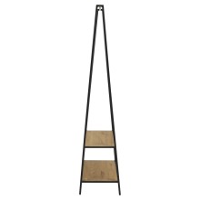 Clothes rack SEAFORD 77x37xH165cm, oak