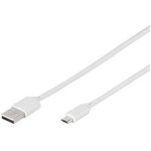 Vivanco cable Polybag microUSB 1m (39451)