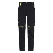 Work trousers 360* srtetch North Ways Sacha 1388 black/neonyellow, size 50