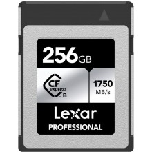Lexar memory card CFexpress 256GB Professional Type B Silver