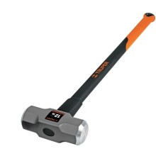 Octagonal sledge hammer 2700g with fibreglass handle 91cm Truper®