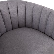 Armchair TUCKER grey