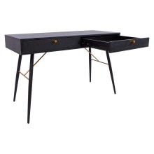 Desk LUXEMBOURG 120x48xH75cm, black