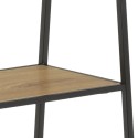 Clothes rack SEAFORD 77x37xH165cm, oak
