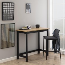 Counter chair DEMINA dark grey