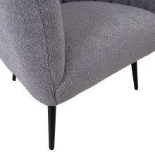 Armchair TUCKER grey