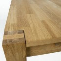 Dining table CHICAGO NEW 120x90xH76cm, oak