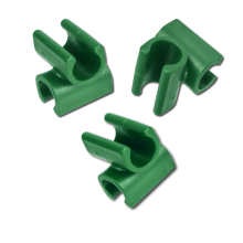 Angled connector for garden stakes 11mm - 10pcs