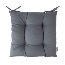 Cushion for chair MY COTTON 40x40cm, grey