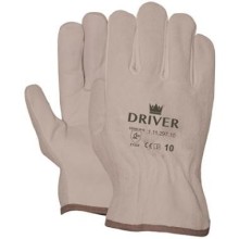 Leather/splitleather "driver" gloves, size 11/XXL