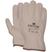 Перчатки «водительские» кожаные/сплиткожаные, размер 11/XXL