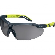 Safety spectacle Uvex i-5, grey lense, anthracite/lime