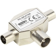 Vivanco radio two-way splitter (48075)