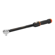 Mechanical click-style torque wrench 60-300Nm ±3% (CW & CCW) 1/2" 593mm, window scale