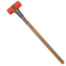 Octagonal sledge hammer 9kg, wooden handle 91cm Truper®