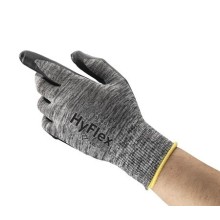 Safety gloves Ansell HyFlex 11-801, nylon, foam nitrile palm dipped, retail pack, size 6