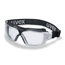 Safety goggles Uvex CX2 Sonic, clear lens, supravision extreme coating (anti scratch, permanent anti fog), white/black
