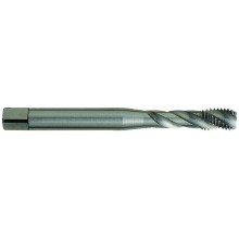 HSSE DIN machine tap Spiral flute 35° F 1/4