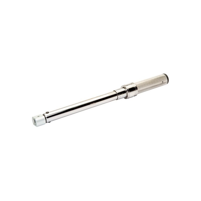 Click torque wrench with interchangeable heads 3-15Nm ±4% (CW) 9x12, 253mm metal handle