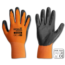 Gloves NITROX ORANGE NITRILE, SIZE 8