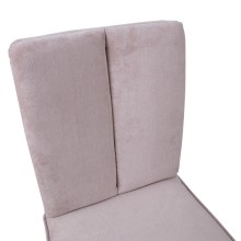 Chair NOVA greyish pink