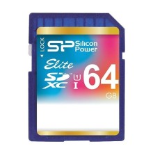 Silicon Power memory card SDXC 64GB Elite