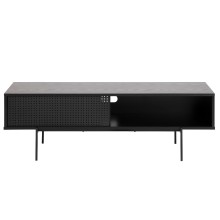 TV-table ANGUS 140x40xH44cm, black